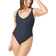 L*Space Pointelle Rib Gianna One Piece Swimsuit - Black