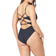 L*Space Pointelle Rib Gianna One Piece Swimsuit - Black