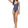 L*Space Pointelle Rib Gianna One Piece Swimsuit - Slate