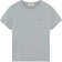 Maison Kitsuné Tricolor Fox Patch Classic Pocket T-shirt Unisex - Grey Melange