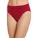 Jockey Matte & Shine Seamfree Hi Cut Panty - Lipstick Red