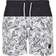 Urban Classics Low Block Pattern Swim Shorts - Jungle Pattern/Black