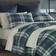 Nautica Crossview Plaid Bedspread Blue (233.68x167.64)