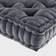 Intelligent Design Azza Poly Chenille Square Indoor Floor Pillow Complete Decoration Pillows Gray (50.8x50.8)