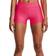 Under Armour HeatGear Mid Rise Shorty Women - Penta Pink/White