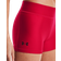 Under Armour HeatGear Mid Rise Shorty Women - Red/Black