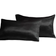 Madison Park Essentials Satin Pillow Case Black (76.2x50.8)