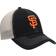 '47 San Francisco Giants Trawler Clean Up Trucker Snapback Hat Men - Black