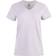 Blue Mountain Women's Short Sleeve V-Neck T-shirt - Lavender Blue Heather