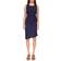 Michael Kors Drape Dress - Midnight Blue