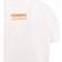 Fendi Logo T-shirt - White with Orange