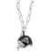 Baublebar Atlanta Falcons Helmet Charm Necklace - Silver/Transparent/Black/White/Red