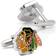 Cufflinks Inc Chicago Blackhawks Cufflinks - Silver/Multicolour