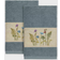 Linum Home Textiles Serenity Wildflower Guest Towel Blue (76.2x40.64)