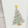 Linum Home Textiles Christmas Tree Guest Towel White (76.2x40.64)