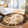 Safavieh Lyndhurst Collection Beige, Brown 63x63"