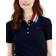 Tommy Hilfiger Short Sleeve Ribbed Polo Shirt - Sky Captain