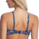 Pour Moi Hot Spots Padded Underwired Top - Navy Scandi