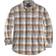 Carhartt Men's Loose Fit Heavyweight Flannel Long Sleeve Plaid Shirt - Asphalt
