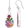 Everlasting Flowers Prairie Dreams Earrings - Silver/Multicolour