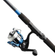 Kinetic Telescopic Spinning Combo Telemark CC 12-40g 243cm