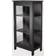 Winsome Poppy Glass Cabinet 47.2x15.8"