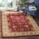 Safavieh Lyndhurst Collection Red, Beige 48x132"