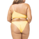 L*Space Ribbed Foley Bikini Bottom - Lemon Drop