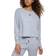 Tommy Hilfiger Women's Fleece Cropped Sweatshirt - Pearl Grey Heather
