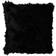 Mina Victory Faux Fur Complete Decoration Pillows Black (55.88x55.88)