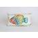 Liora Manne Rainbow Fish Complete Decoration Pillows White (50.8x30.48)