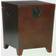 Southern Enterprises Pyramid Trunk Small Table 21.2x21"