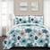 Lush Decor Leah Quilts Blue (233.68x223.52)