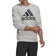 Adidas Essentials French Terry Big Logo Sweatshirt - Medium Grey Heather/Black