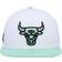 Mitchell & Ness Chicago Bulls Pure Platinum Mint Snapback Hat Men - White