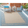 Safavieh Trailing Vine Blue, Beige 108x144"