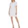 Tommy Hilfiger Boatneck Short Sleeve Scuba Crepe Sheath Dress - Ivory