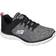 Skechers Flex Appeal 4.0 W - Black/Grey