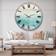 Design Art From The Shore Wall Clock 23"