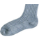 Joha Wool Socks, Blue Melange