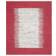 Safavieh Montauk Collection Red, Beige 96x120"