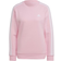 Adidas Essentials 3-Stripes Fleece Sweatshirt - True Pink/White