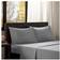 Intelligent Design All Season Bed Sheet Gray (259.08x228.6)