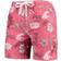 Wes & Willy Washington State Cougars Vintage Floral Swim Trunks - Crimson