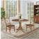 International Concepts Dual Dining Set 42x42" 3