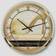 Design Art Posh & Luxe Oversized Metal Wall Clock Wall Clock 23"