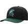 Top of the World Michigan State Spartans Two-Tone Reflex Hybrid Tech Flex Hat Men - Black/Green