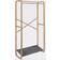 Honey Can Do Bamboo and Canvas Clothes Rack 36x65.9"