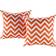 modway Patio Complete Decoration Pillows Orange (44.45x44.45)