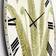 Design Art Simple Forest II Floral & Botanical Wall CLock Wall Clock 23"